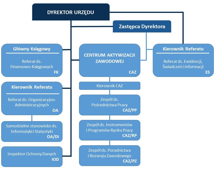 Schemat organizacyjny 2019